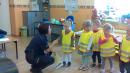 Malczyce - Wizyta policjantw w przedszkolu w Malczycach