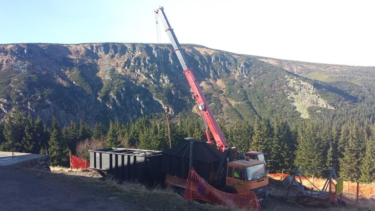 W Karkonoszach zmodernizowano oczyszczalni ciekw pooon 1,2 tys. metrw n.p.m. 