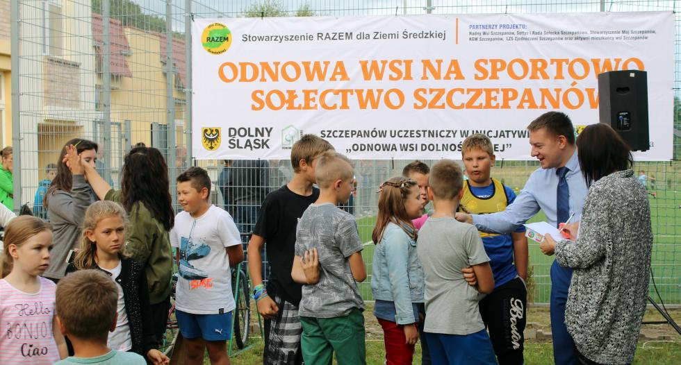 Odnowa wsi Szczepanw na sportowo