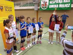 Mikinia - Zoty medal dla zawodniczek Volley Mikinia 
