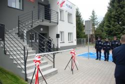 Mikinia - Otwarcie wyremontowanego budynku Posterunku Policji w Mikini