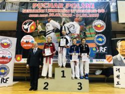 Mikinia - Puchar Polski w Taekwon-do ITF dla Hanny Burzaskiej